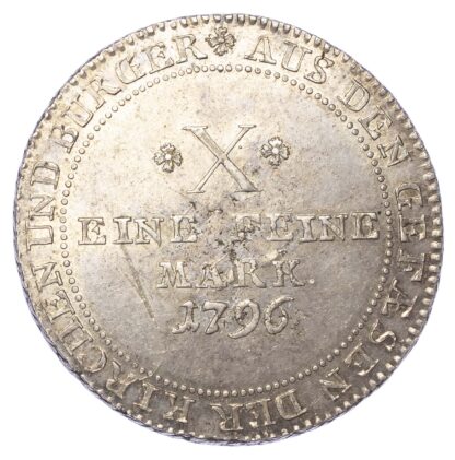 Germany, Frankfurt, silver Taler, 1796 HGBH