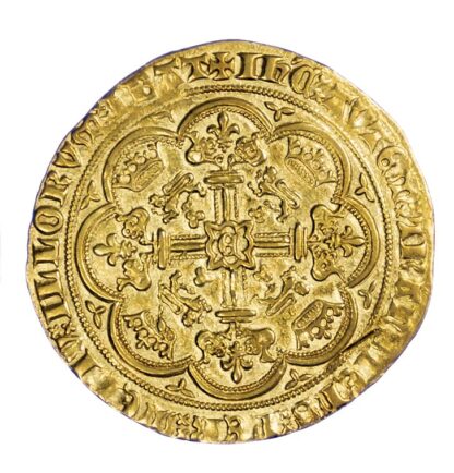 Edward III Noble S1502 - GVF to Near EF