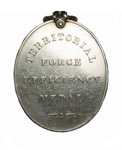 Territorial Force Efficiency Medal to Serjeant F. Harper