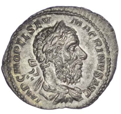Macrinus, Silver Denarius