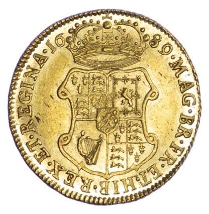 1689 William and Mary Guinea Extremely Fine or better