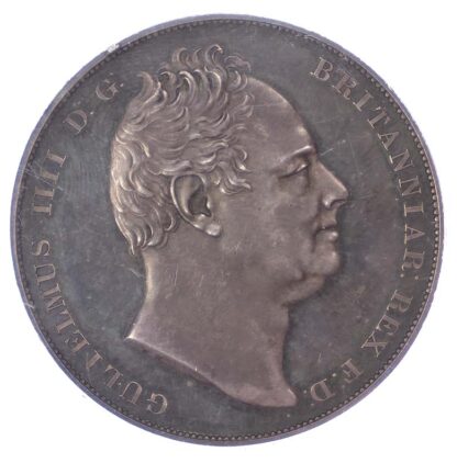 1834 William IV Proof Silver Crown Proof 64 Cameo