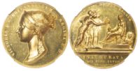 Victoria, Coronation 1838. Gold Medal