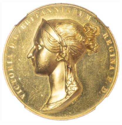 Victoria, Coronation 1838. Gold Medal