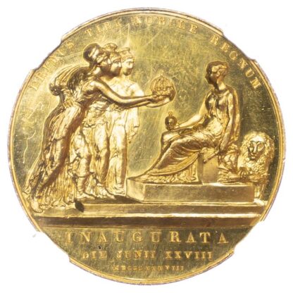 Victoria, Coronation 1838. Gold Medal