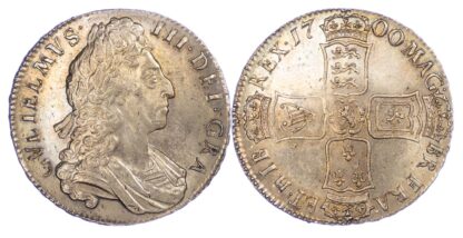 William III, Crown, 1700, DVODECIMO edge