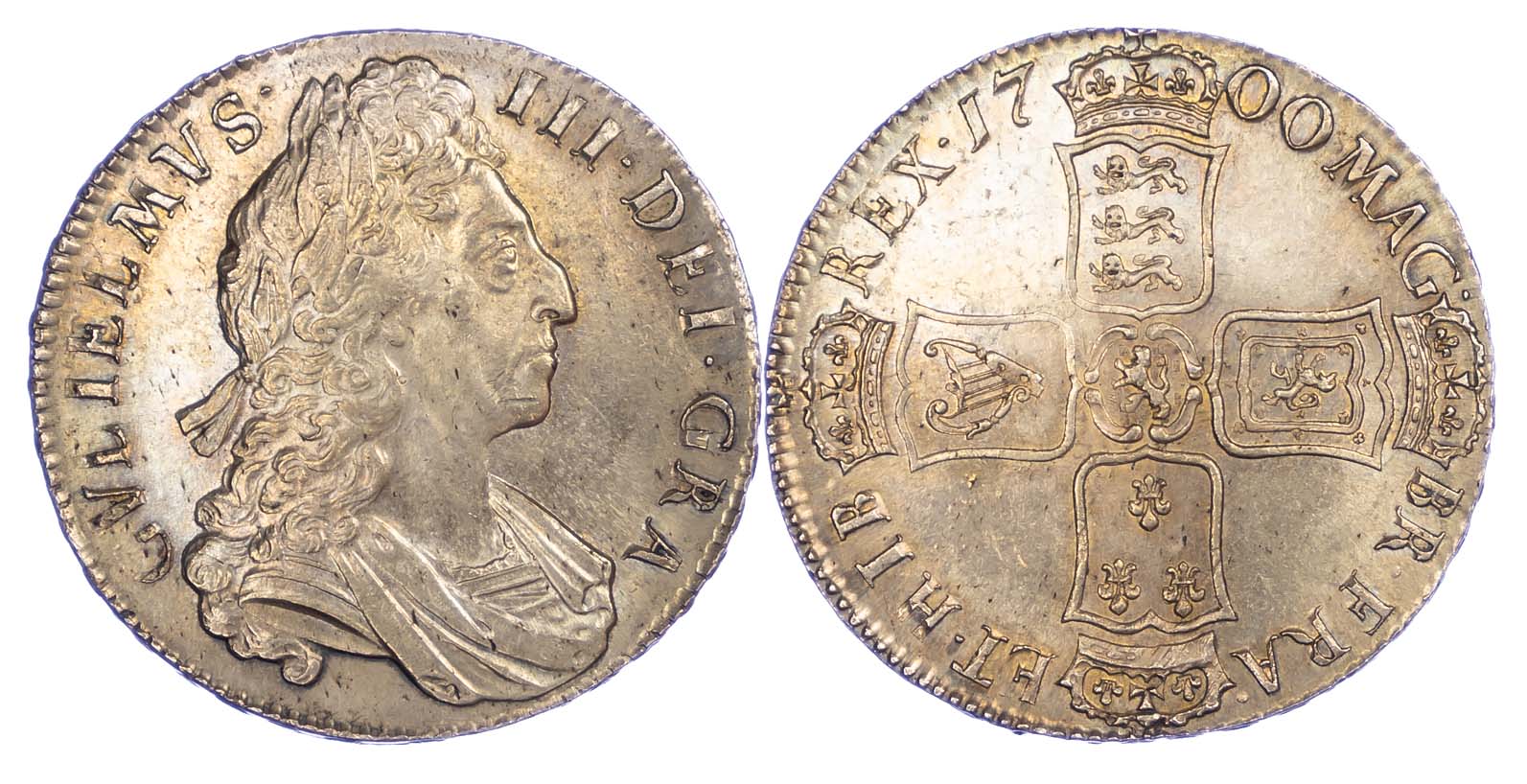 William III, Crown, 1700, DVODECIMO edge | Baldwin's
