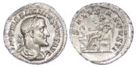 Maximinus Thrax, Silver Denarius