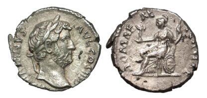 Hadrian, Silver Denarius