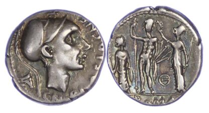 Gn. Blasio, Silver Denarius