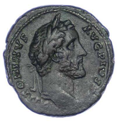 Antoninus Pius, Copper As, Tiber Reclining