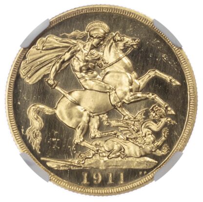 George V, 1911 Proof Two Pounds