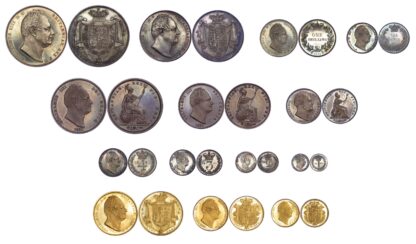 1831 William IV, Proof Set Virtually As Struck