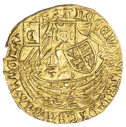Edward IV Half Ryal S1959 GVF +
