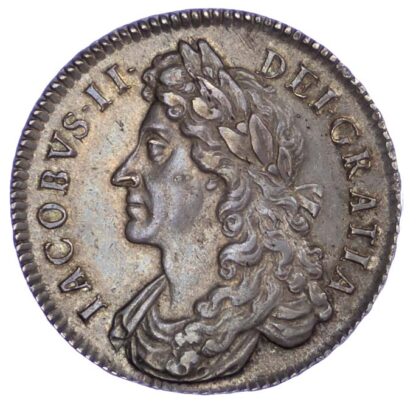 James II, 1685 Halfcrown