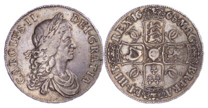 Charles II, 1668 Crown