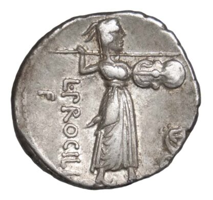 L Procilius, Silver Denarius