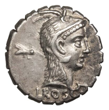 L. Roscius Fabatus, Silver Denarius