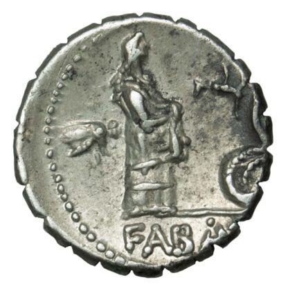 L. Roscius Fabatus, Silver Denarius