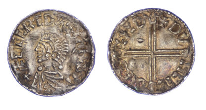 Æthelred II, Penny, long cross type