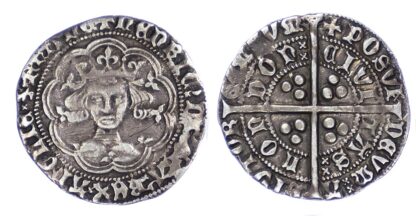 Henry V, Groat, class B1, mm. cross pattée