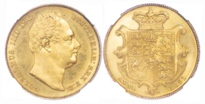 1831 William IV Sovereign Virtually Mint MS63