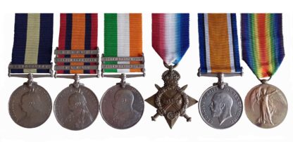 A Cape of Good Hope, Boer War, Great War Group of 6 to Captain Francis Disney Herbert