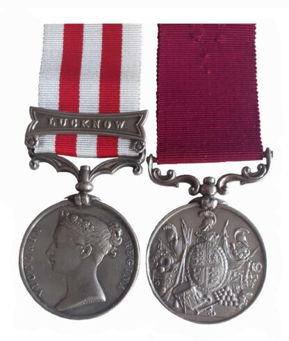 A Rifle Brigade Indian Mutiny Long Service Pair to Private William Puttick