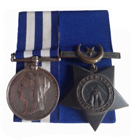 Royal Navy Egypt Pair to Carpenters Mate Robert Brooking
