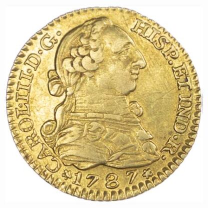 Spain, Carlos III, 1 Escudo 1787