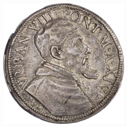 Italy, Papal States, Urban VIII (1623-44), silver Testone