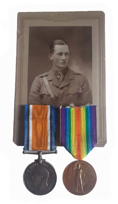 A Great War, Egypt & Palestine, Pair to 2nd Lieutenant Frederick Arthur Upperton