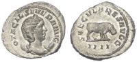 Otacillia Severa, Silver Antoninianus