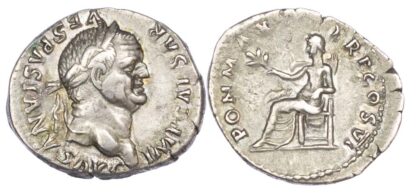 Vespasian, Silver Denarius