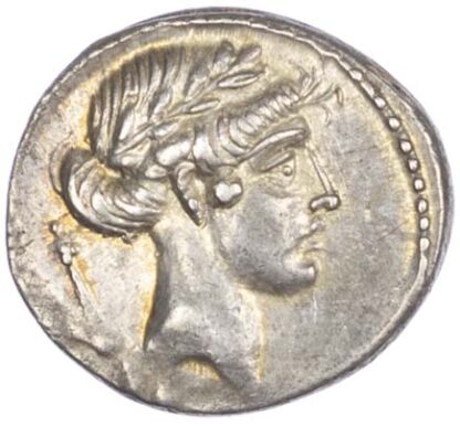 Q. Pomponius Musa, Silver Denarius