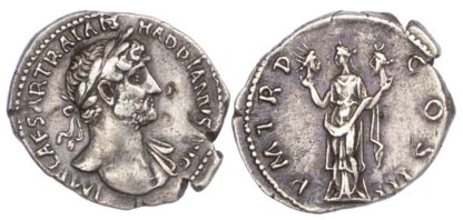 Hadrian, Silver Denarius