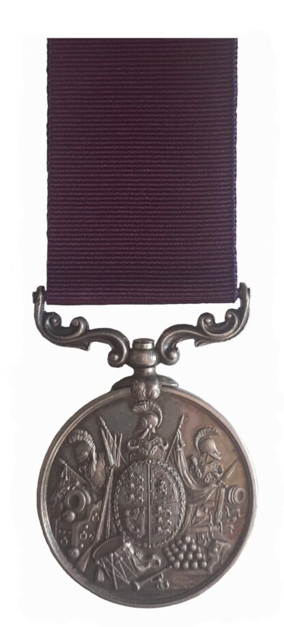 Long Service & Good Conduct Medal, QVR, to Quarter Master Sergeant Tom Deacon