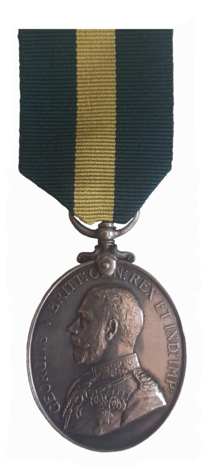 Territorial Efficiency Medal, GVR, to Private A.H. Franks Sussex
