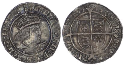 Henry VIII (1509-47), Groat, second coinage, mintmark lis