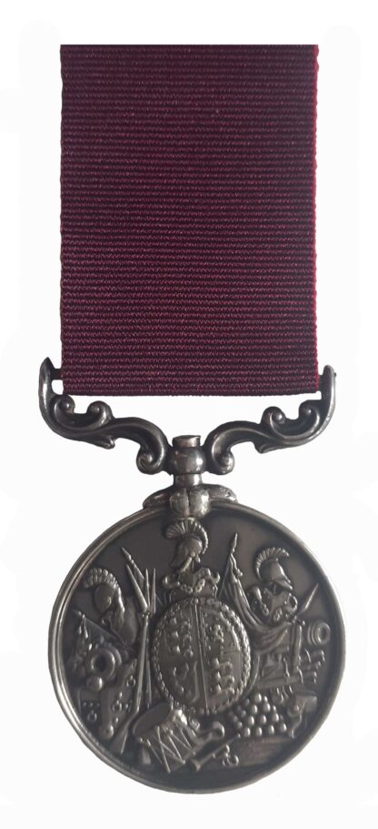 Army Long Service & Good Conduct Medal, QVR, to Colour Sergeant W. Chapman
