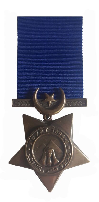 Khedives Star 1884-86, unnamed as issued