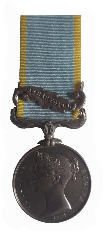 A Coldstream Guards Crimea Casualty Medal to J Richardson