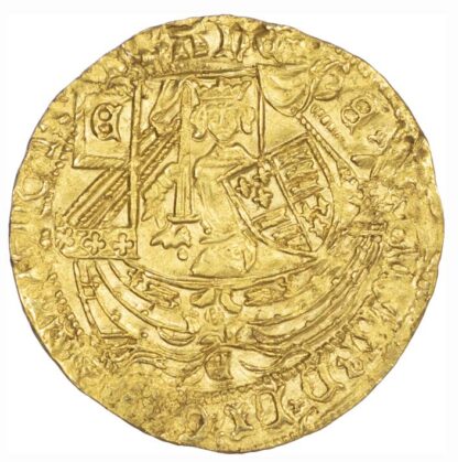Edward IV (1461-70), First reign, Half Ryal. York mint, light coinage