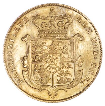 George IV (1820-30), Sovereign, 1829, Bare head issue.