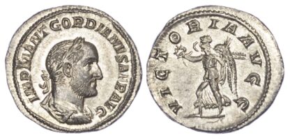 Gordian II, Silver Denarius