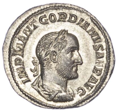 Gordian II, Silver Denarius