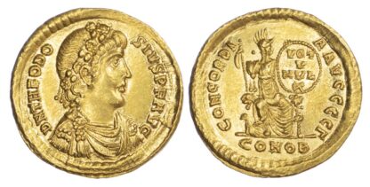 Theodosius I, Gold Solidus