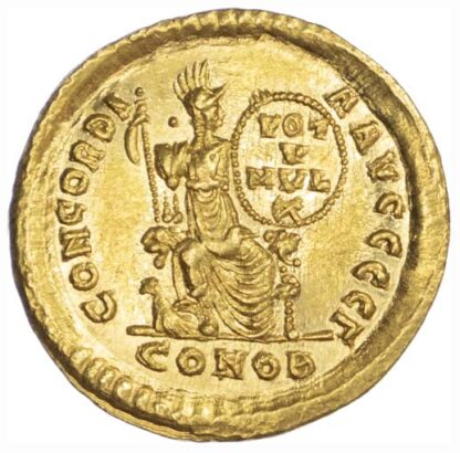 Theodosius I, Gold Solidus