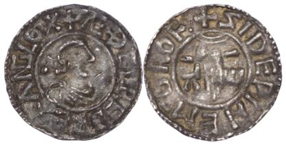 Aethelred II (978-1016), First hand type penny, Rochester mint.