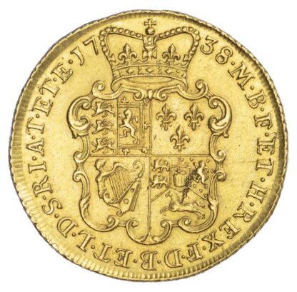 George II (1727-60), Two Guineas, 1738
